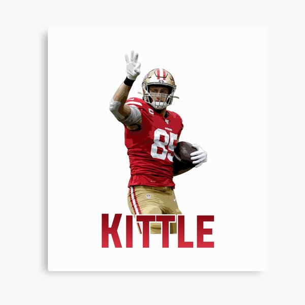 Round #85 George Kittle Sticker Player 49ers Number sf san Francisco