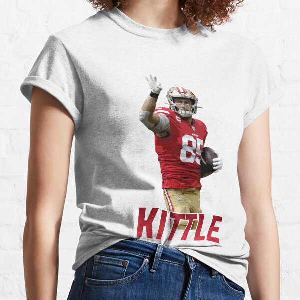 Nick Bosa Red Youth T-Shirt by Richard Miller - Pixels