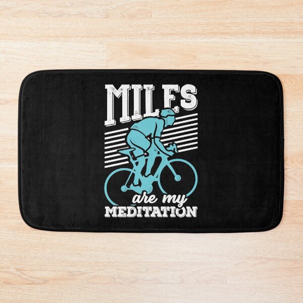 Item preview, Miles Are My Meditation Cycling Cyclist Gift designed and sold by Marcid95.
