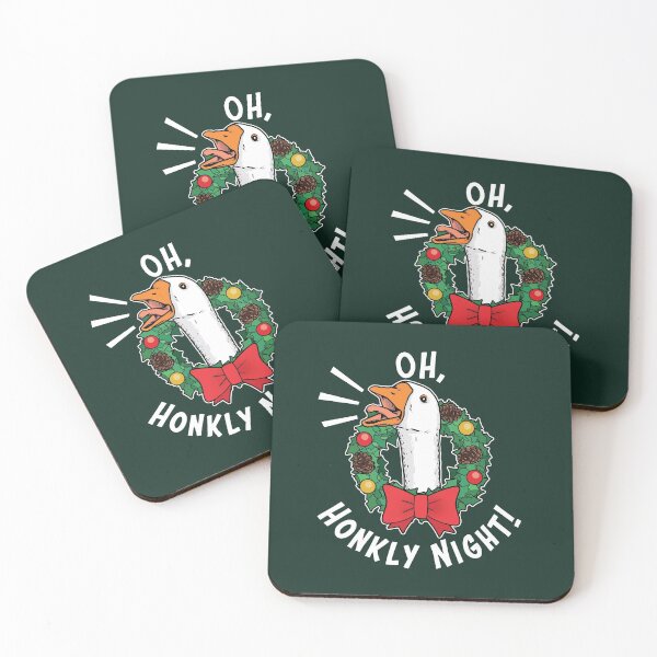 Item preview, Oh Honkly Night - Funny Xmas Goose Oh Holy Night Parody designed and sold by JinxWhaleDesign.