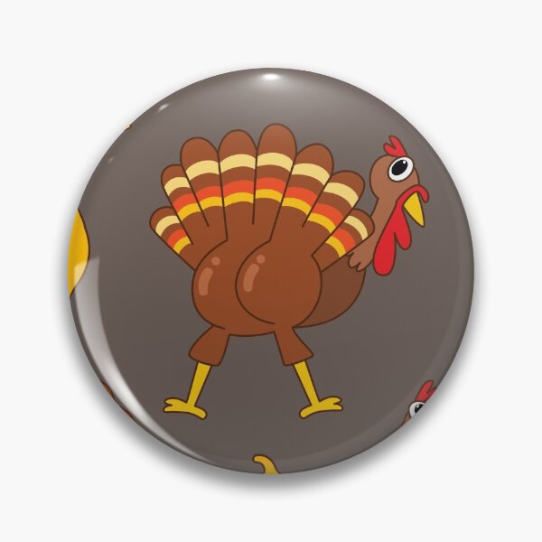 Item preview, Twerking Turkey and Pumpkins Thanksgiving Pattern designed and sold by mrhighsky.