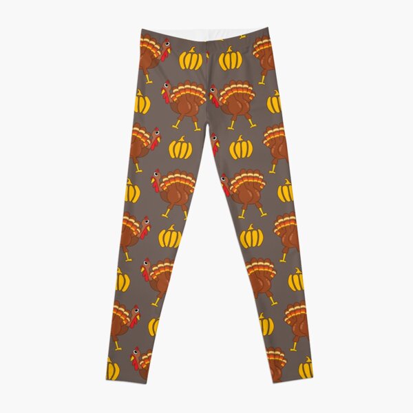 Thanksgiving Turkey pattern Leggings