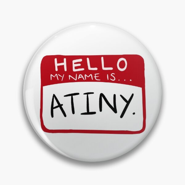 Artikelvorschau, Hallo, mein Name ist ATINY entworfen und verkauft von wuffbert.