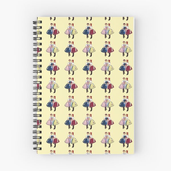 Item preview, Girls of Velke Pavlovice / Holky z Velke Pavlovic on yellow, Czech folklore, Moravian folklore, designed and sold by Naty Design Prague.