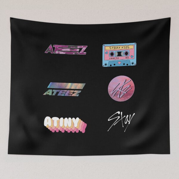 Item preview, Stray Kids Ateez Staytiny Kpop [BUY MEDIUM OR LARGER FOR STICKER PACK] designed and sold by SugarSaint.