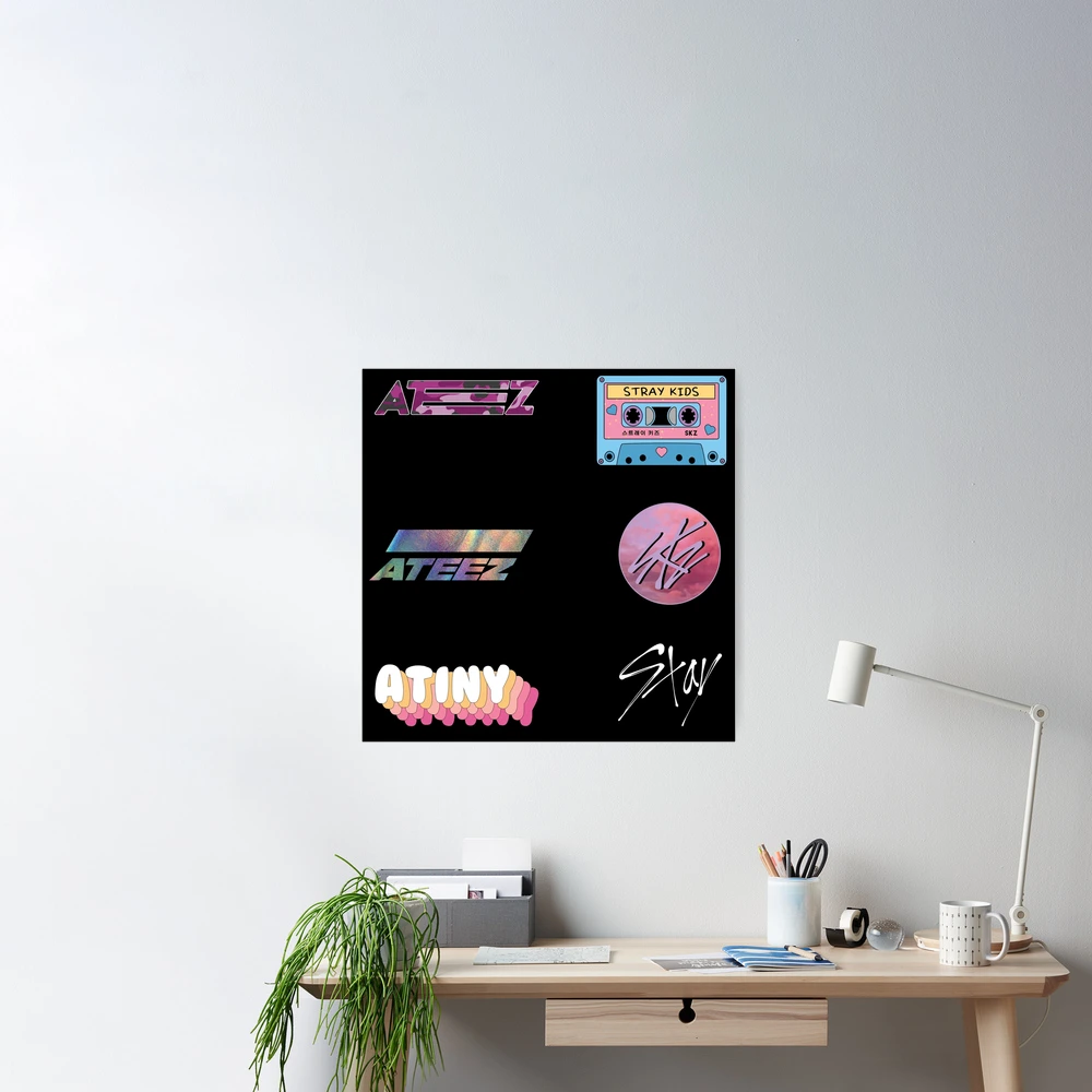 ATEEZ Poster 6 Piece ATEEZ Kpop Idol Boy Group Poster Kpop Music Decorative  Wall Art Living Room Posters ATINY Fans Bedroom Decor 10x14Inch NO Farme :  Buy Online at Best Price in