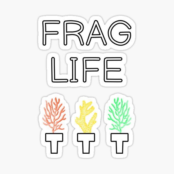 Item preview, Frag Life Funny Aquarist Coral Reef Edition II designed and sold by Lemon Pepper.
