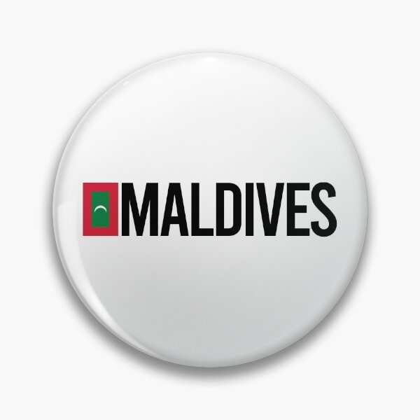 Item preview, Maldives Country Flag collection designed and sold by randomorder.