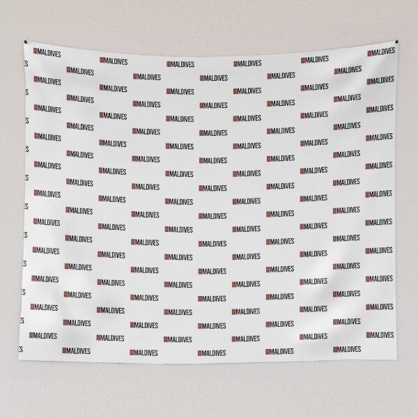 Item preview, Maldives Country Flag collection designed and sold by randomorder.