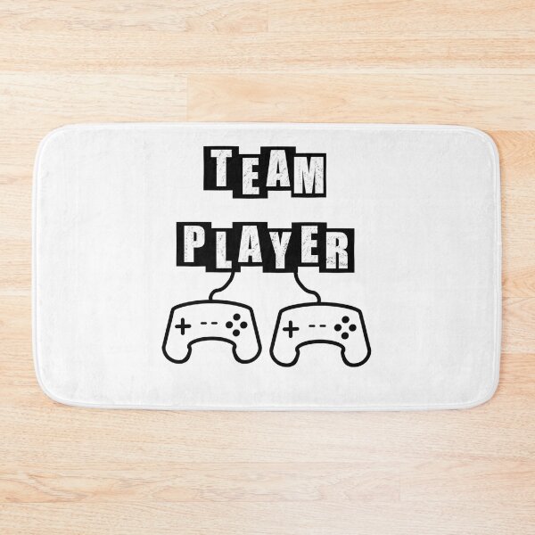 Item preview, Team Player - White designed and sold by BusyMonkeys.