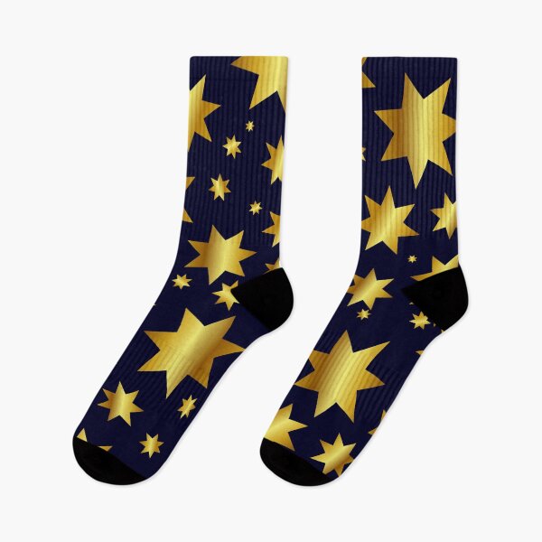 Item preview, Star pattern blue gold designed and sold by Noven21.