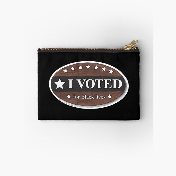 Item preview, Pegatina de votación "Voté por Black Lives" para Black Lives Matter Acuarela / Bolígrafo / Diseño digital originales designed and sold by Victoria K. Chapman.