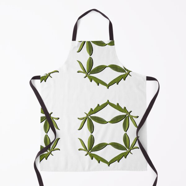 Item preview, Abstract leaves design in green and white designed and sold by Dreamscape Eclectic .