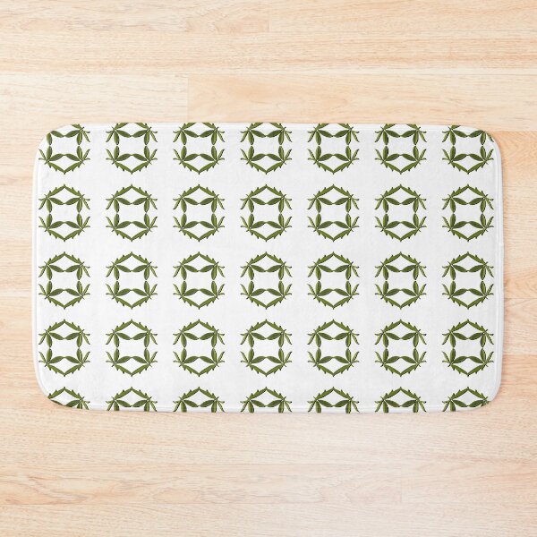 Item preview,  Abstract  leaves design in green and white designed and sold by Dreamscape Eclectic .
