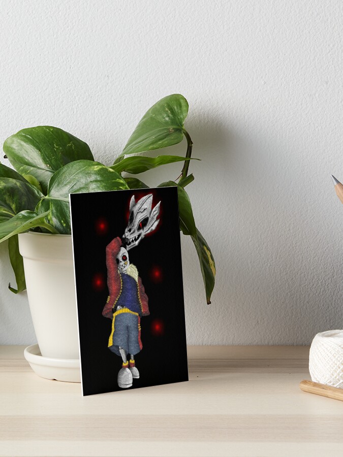 Underfell Sans - Fight Greeting Card for Sale by MoonRushers