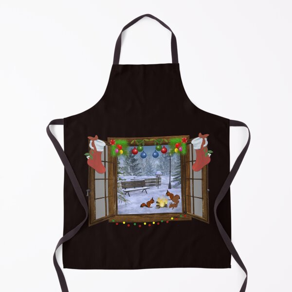 Item preview, Squirrels Christmas Window designed and sold by DAscroft.