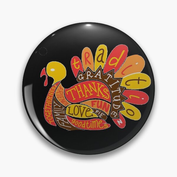 Item preview, Thanksgiving Turkey Pattern designed and sold by lucky-fern.
