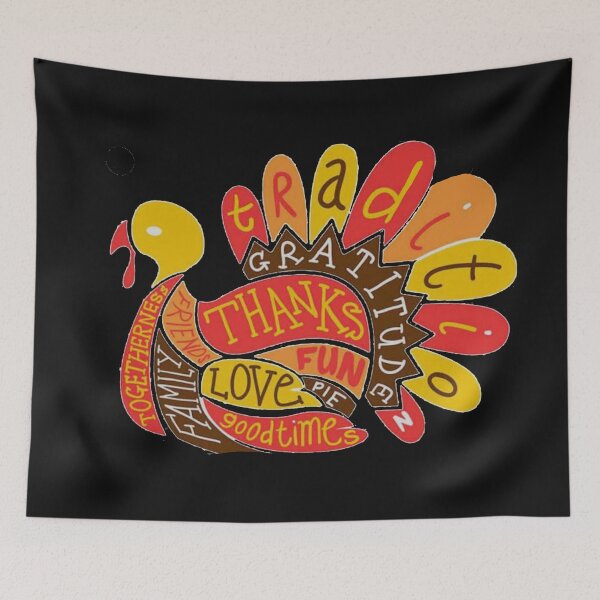 Item preview, Thanksgiving Turkey Pattern designed and sold by lucky-fern.