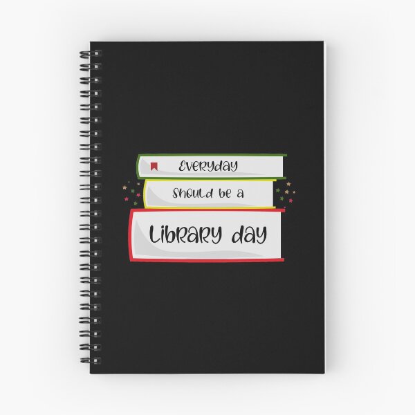 Item preview, Everyday should be a library day designed and sold by CopperBlueStore.