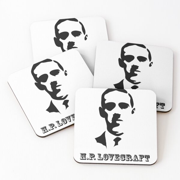 Artikelvorschau, HP Lovecraft Kopf mit Namen für Lovecraftians entworfen und verkauft von ecdato.