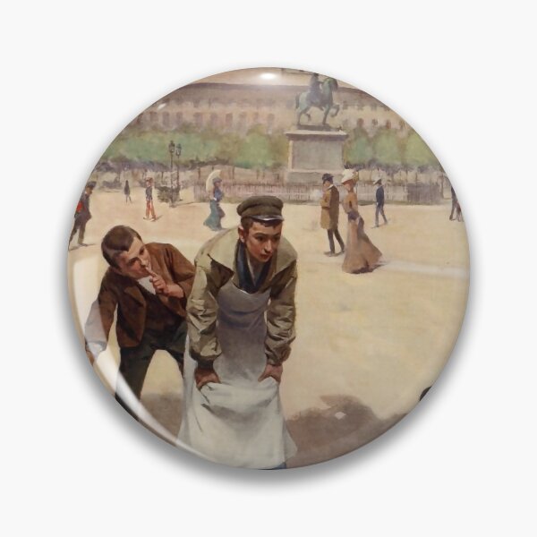 Item preview, retro chocolat des 3 freres lyon designed and sold by CorasPosters.