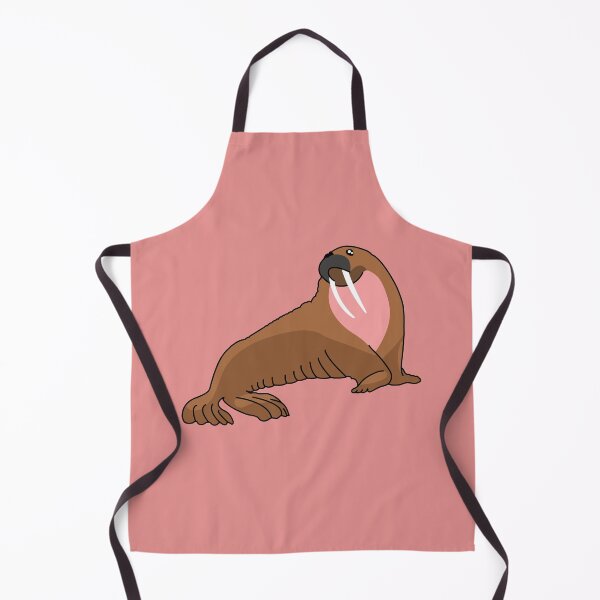 Item preview, Cute Cartoon Walrus Minimalist Simple Drawing designed and sold by KlaraMacinka.