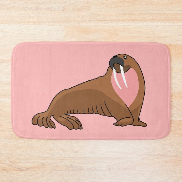 Item preview, Cute Cartoon Walrus Minimalist Simple Drawing designed and sold by KlaraMacinka.