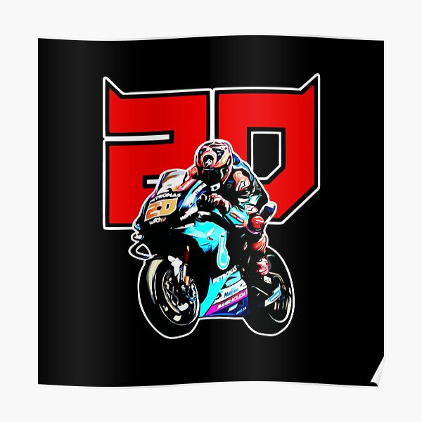 Fabio Quartararo Logo Posters Redbubble