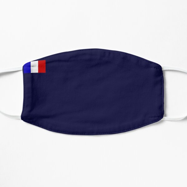 drapeau France Masque sans plis