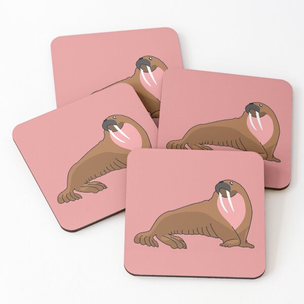 Item preview, Cute Cartoon Walrus Minimalist Simple Drawing designed and sold by KlaraMacinka.