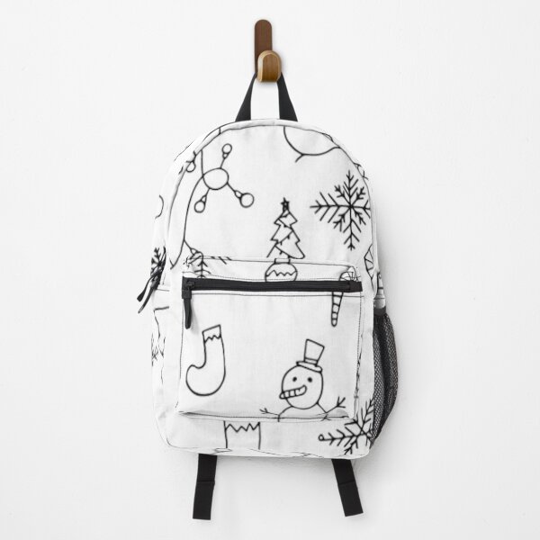 Item preview, Black And White Snowman Christmas Pattern designed and sold by loveoceanair.