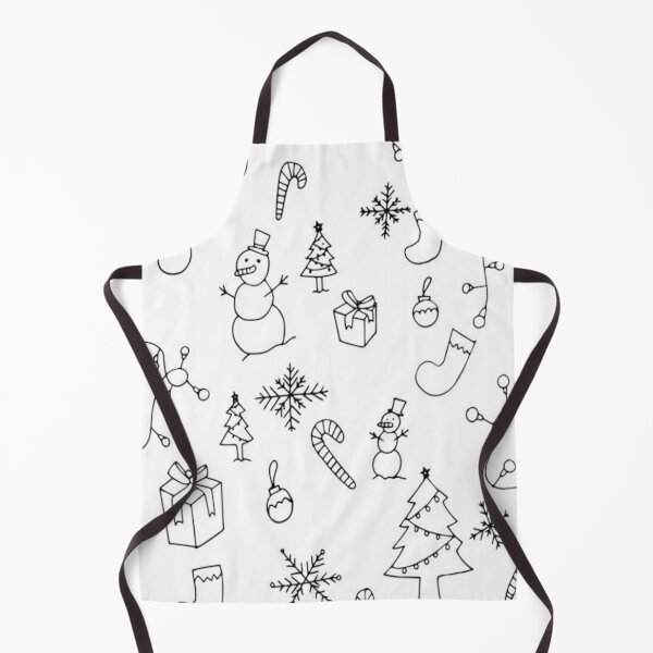 Item preview, Black And White Snowman Christmas Pattern designed and sold by loveoceanair.