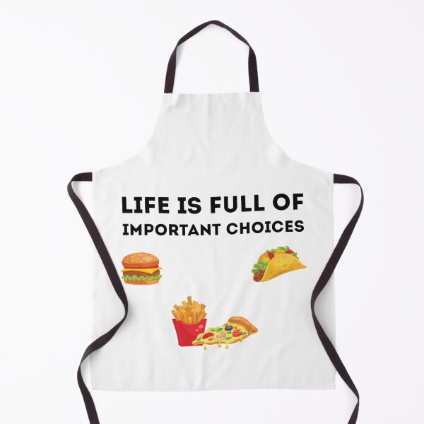 Item preview, Life is Full Of Important Choices food designed and sold by TheMattDesigns.
