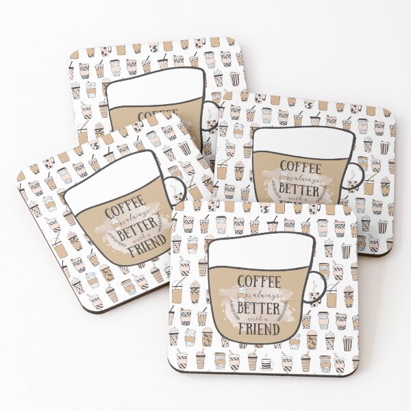 Item preview, Coffee is always better with a friend designed and sold by ElenaDanilo.