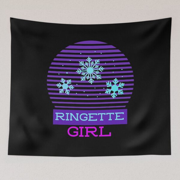 Item preview, Ringette Girl Snow Ice designed and sold by jacks-tees.