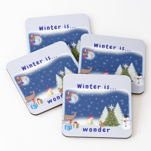 Item preview, Winter is Wonder Forest designed and sold by DAscroft.