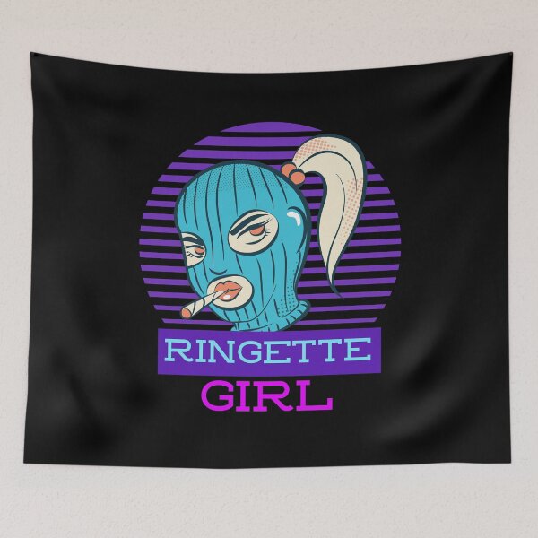 Item preview, Ringette Girl Masked designed and sold by jacks-tees.