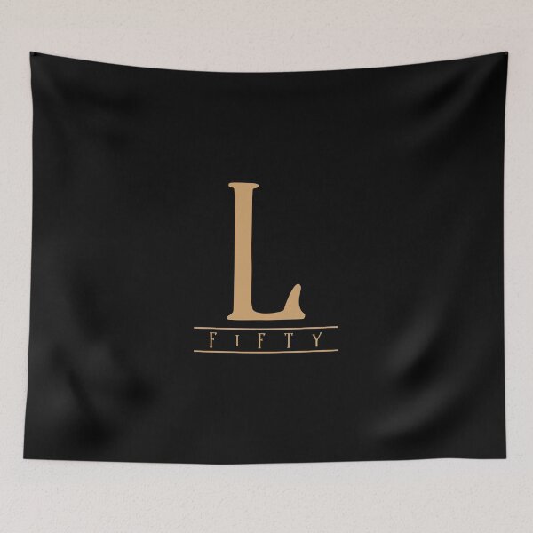 Item preview, L (Fifty) Gold Roman Numerals designed and sold by VicEllisArt.