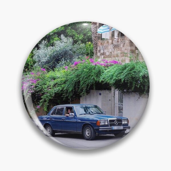 Item preview, Old classic Mercedes Benz and stone house designed and sold by yourDREAMart.