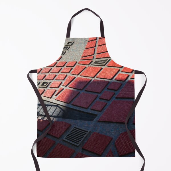 Item preview, Chic Geometrical Azulejos - Groovy Modern Tessellation in Crimson and Slate - Left designed and sold by Georgia Mizuleva.