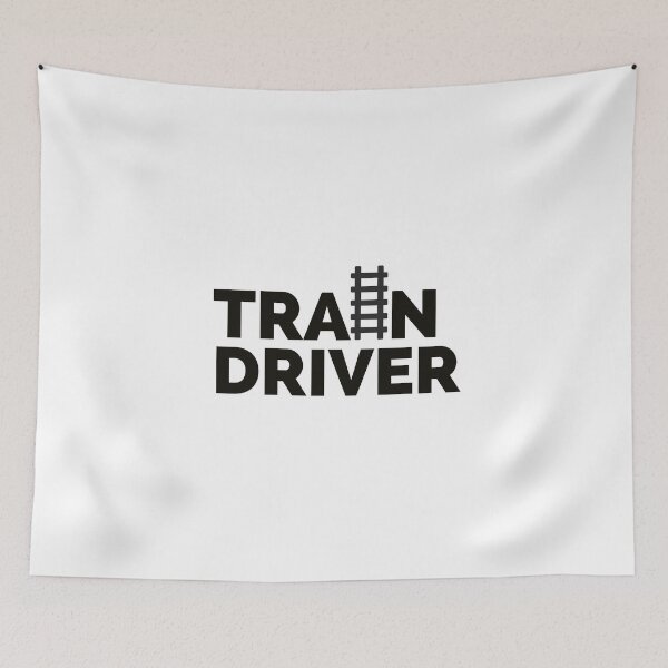 Item preview, Train driver - minimalist - train - train lover - black  designed and sold by Tropical Blood.