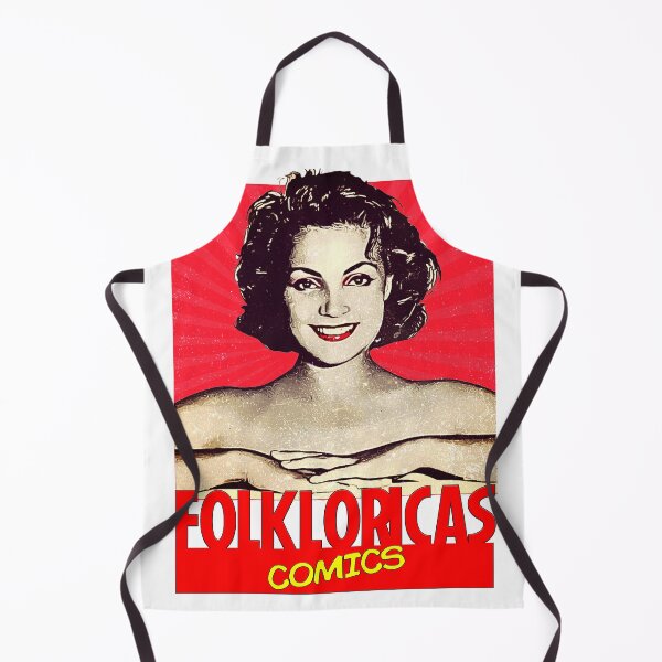 Carmen Sevilla en Folkloricas Comics Vintage Delantal
