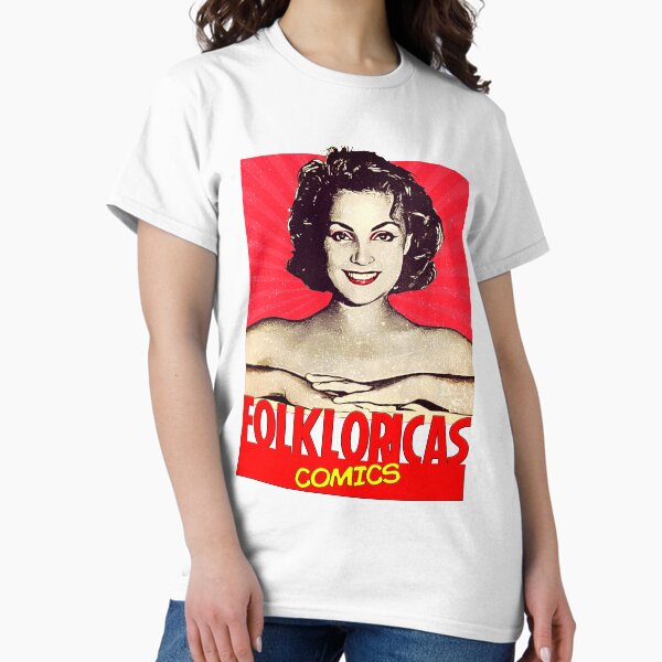 Vista previa del artículo con la obra «Carmen Sevilla en Folkloricas Comics Vintage », diseñado y vendido por LoveCopla.