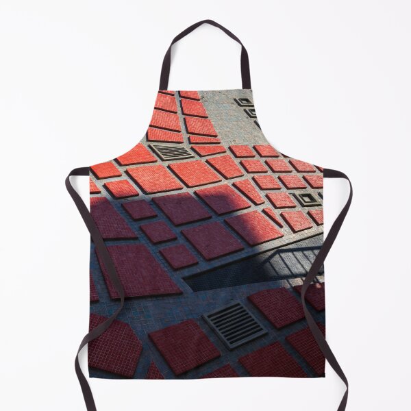 Item preview, Chic Geometrical Azulejos - Groovy Modern Tessellation in Crimson and Slate - Right designed and sold by Georgia Mizuleva.