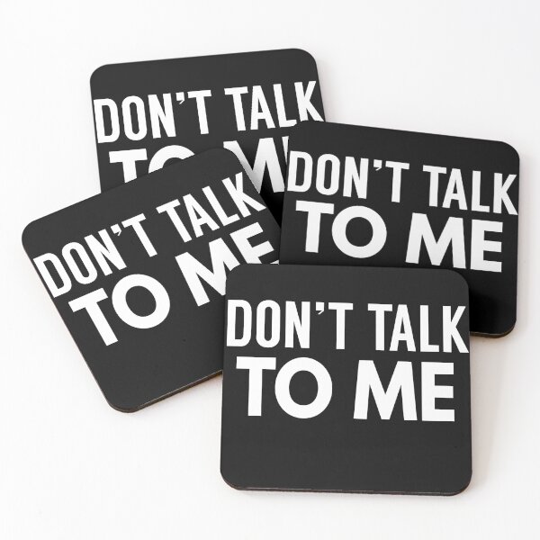 Item preview, Don't Talk To Me designed and sold by AlexRinzler.