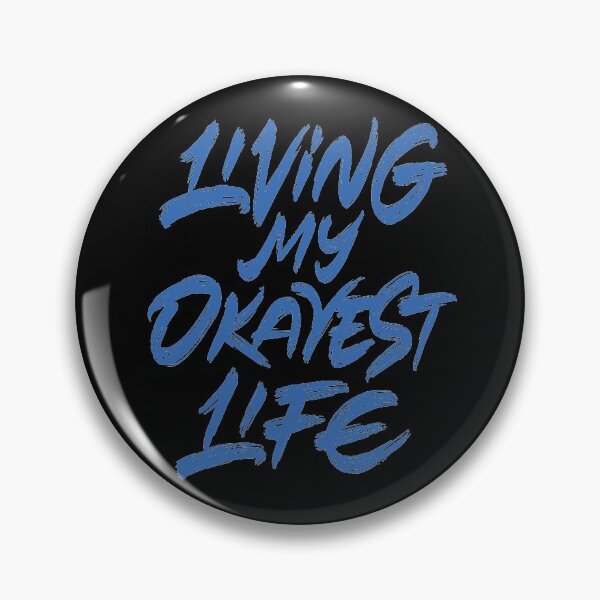 Item preview, Living my okayest life designed and sold by Zagach Letters.