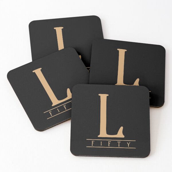 Item preview, L (Fifty) Gold Roman Numerals designed and sold by VicEllisArt.