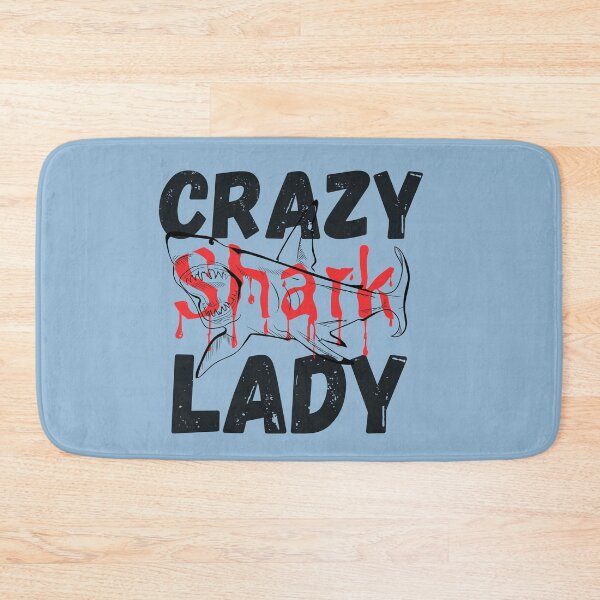 Item preview, Crazy Shark Lady  designed and sold by aoichan3939.