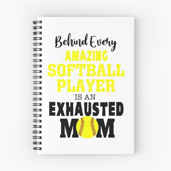 Item preview, Behimnd Every Amazing Softball Player Is An Exhausted Mom designed and sold by autlu.
