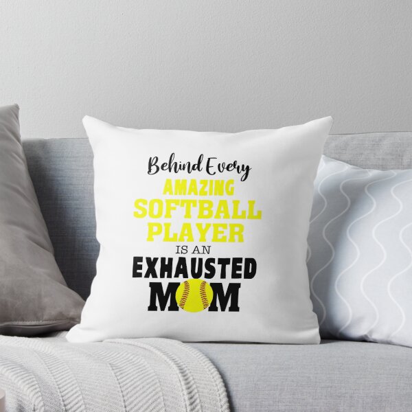 Item preview, Behimnd Every Amazing Softball Player Is An Exhausted Mom designed and sold by autlu.